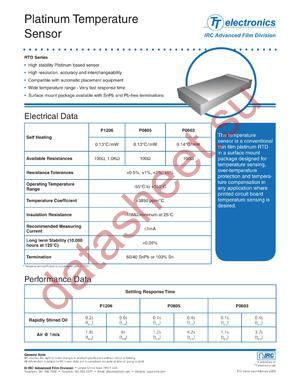 RTD-P1206-42-1000-D datasheet  