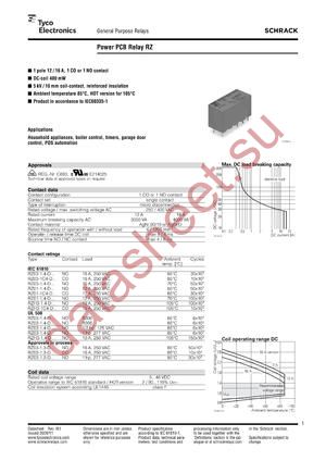 RZ01-1A3-D012W datasheet  