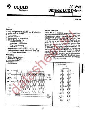 S4520C datasheet  