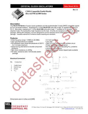 SA-A137C datasheet  