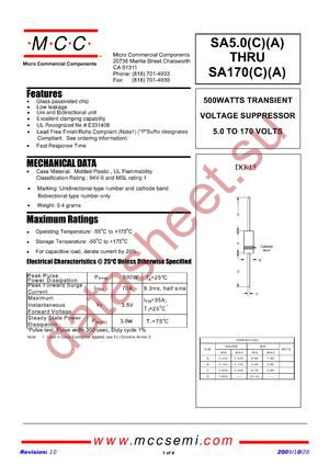 SA13A-TP datasheet  