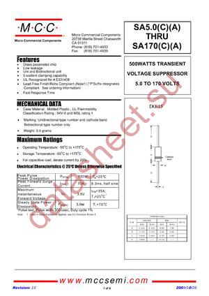 SA22CA-TP datasheet  