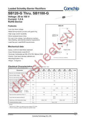 SB140T-G datasheet  