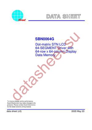 SBN0064G-QFPG datasheet  