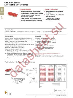 SDA03H0SBR datasheet  