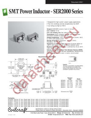 SER2010-102ML datasheet  