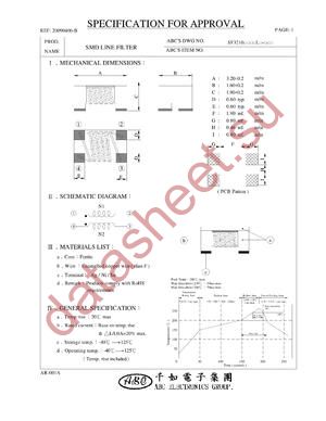 SF3216261YL datasheet  