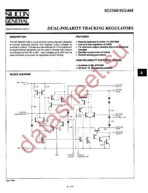 SG1568J/883B datasheet  