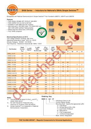 SH50F-0.9-330 datasheet  