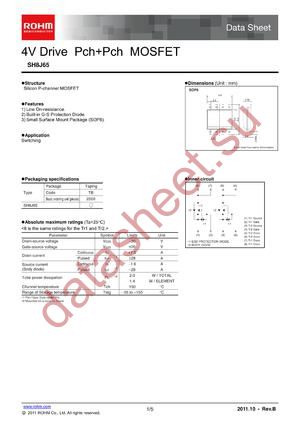 SH8J65_11 datasheet  