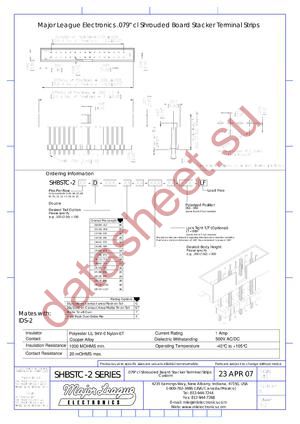 SHBSTC-2 datasheet  