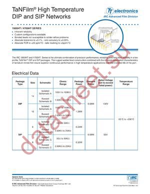 SIP-1989HT-01-1001FD datasheet  