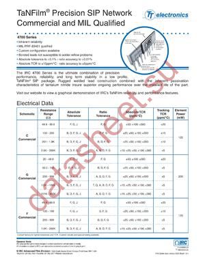 SIP-4761-01-1001FC datasheet  