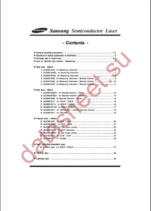 SLD-63518961X datasheet  