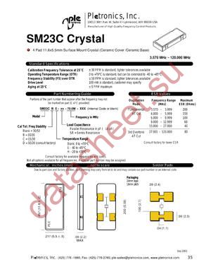 SM23C-10 datasheet  