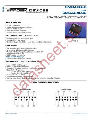 SMDA24LC datasheet  