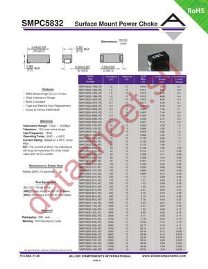 SMPC5832-562L-RC datasheet  