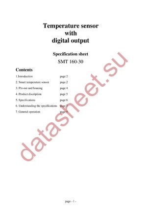 SMT160 datasheet  