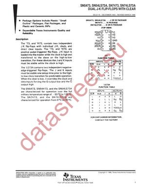 SNC5473 datasheet  