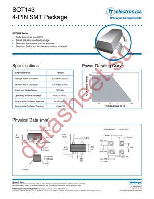 SOT143-00-B002-CD datasheet  