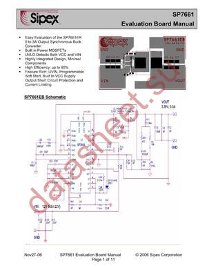 SP7661_1 datasheet  