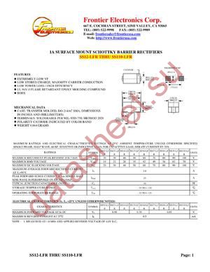 SS14-LFR datasheet  