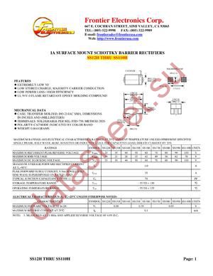 SS14H datasheet  