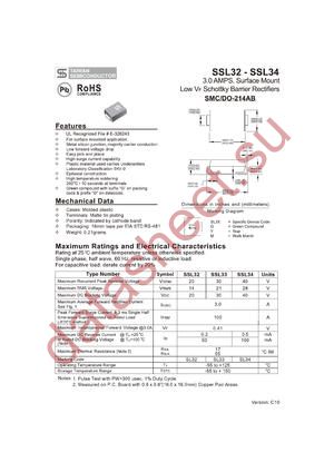 SSL32_10 datasheet  