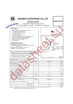 SSM0140SPT datasheet  