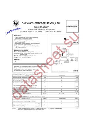 SSM08150SPT datasheet  