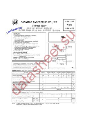 SSM13PT datasheet  