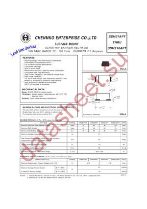 SSM210APT datasheet  