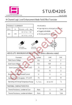 ST420S datasheet  