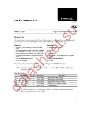 STP2200ABGA datasheet  