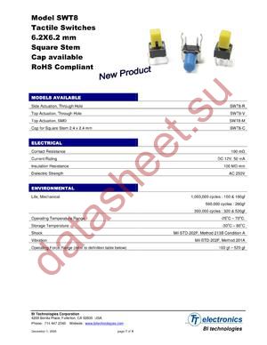 SWT8-V1STR datasheet  