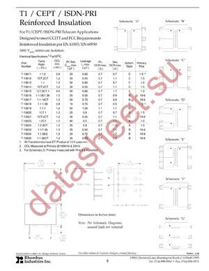 T-13620 datasheet  