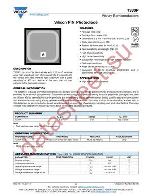 T330P datasheet  