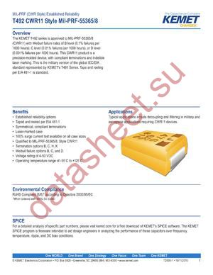 T492D156J010AC4251 datasheet  