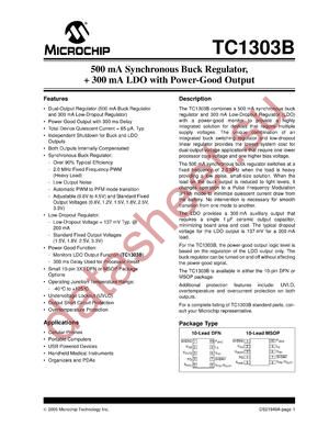 TC1303B-BL3EUNTR datasheet  