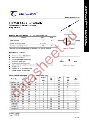 TCBZX85C5V1 datasheet  