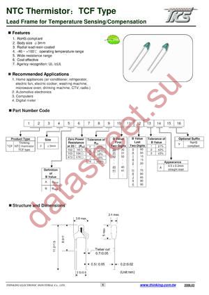 TCF3A10454191 datasheet  