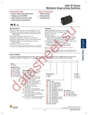 TFCJF5VT105BW datasheet  