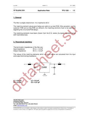 TFS1220_03 datasheet  