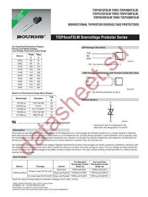 TISP4240F3LM-S datasheet  