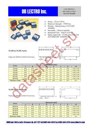 TL29X-115-0009 datasheet  