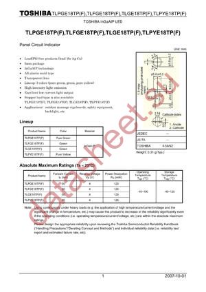 TLFGE18TPF datasheet  