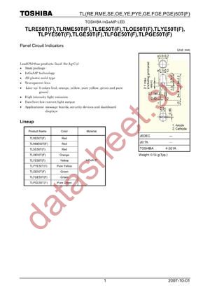 TLFGE50TF datasheet  