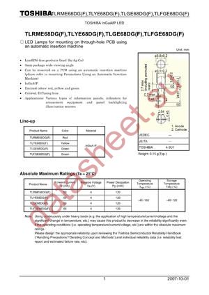 TLFGE68DGF datasheet  