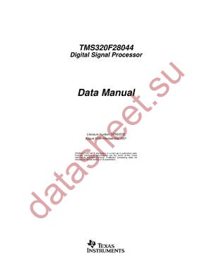 TMP320F28044GGMS datasheet  