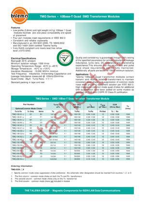 TMQ-150-K6-J datasheet  